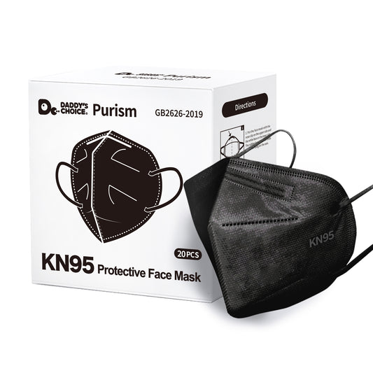 KN95 Protective Face Mask 20pcs/box, 5-Layer Protective Face Mask, Black, 20pcs/100pcs/200pcs/300pcs/960pcs, Free shipping to US.